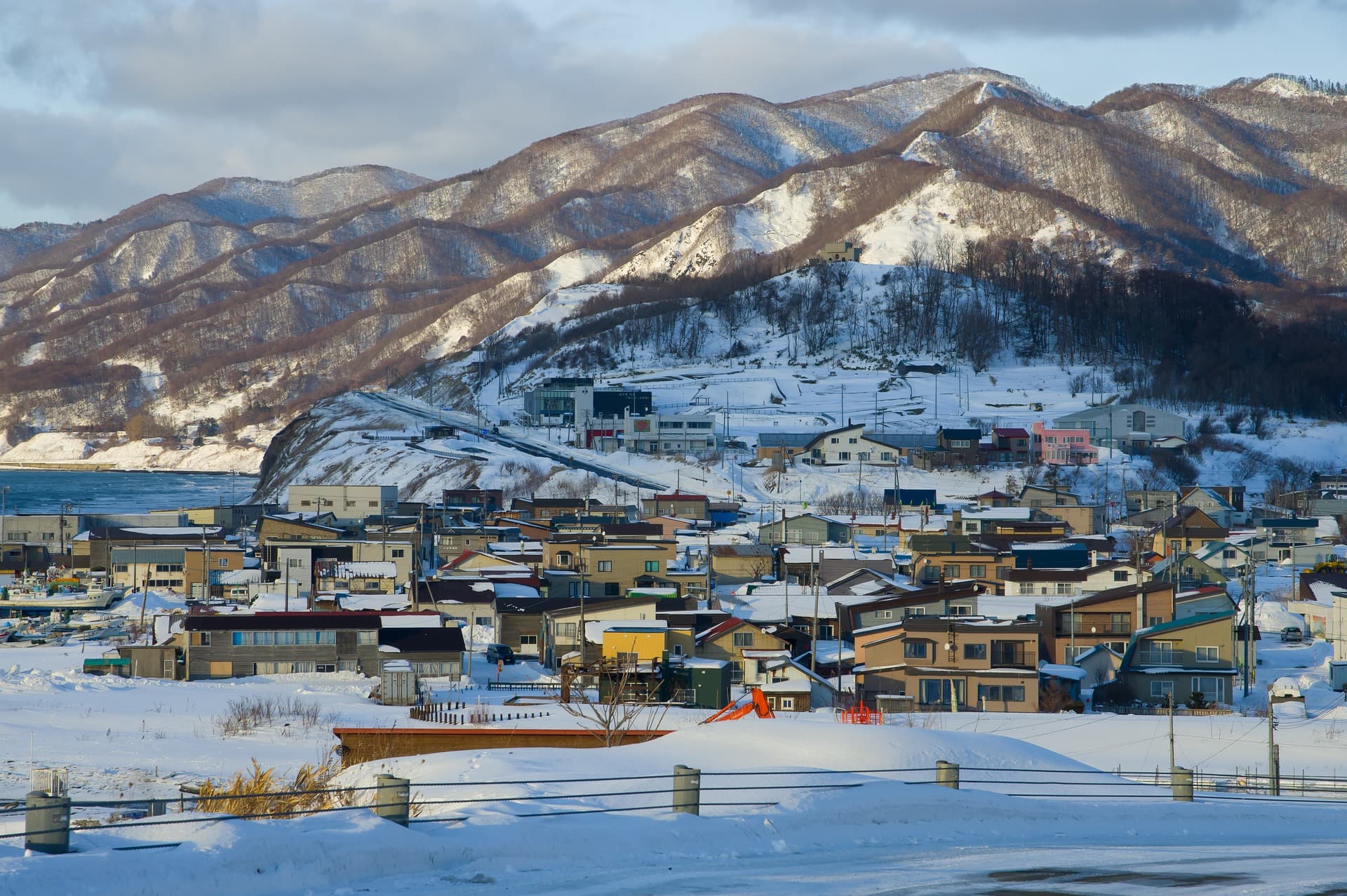 Hokkaido landscape in northern Japan